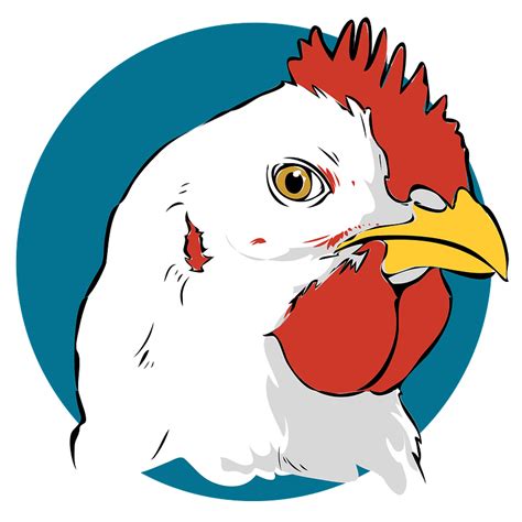 Chicken head clipart. Free download transparent .PNG | Creazilla