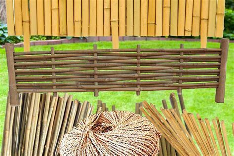 Bamboo Garden Edging [How-To Guides, Tips and Pictures]