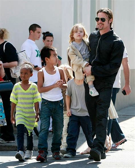 Brad Pitt's pictures with his kids will surely brighten up your day