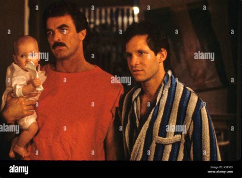 THREE MEN AND A BABY TOM SELLECK, STEVE GUTTENBERG FATHERHOOD BABIES ...