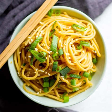 Easy Asian-Inspired Sesame Noodles Using Spaghetti - Very Veganish