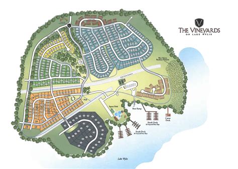 Community Map – The Vineyards on Lake Wylie