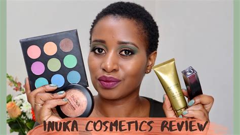 Inuka cosmetics review | I used Inuka cosmetics | Inuka cosmetics makeup tutorial | Yaya ...