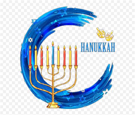 Happy Hanukkah Sticker Challenge On Picsart - Hanukkah Emoji,Happy ...