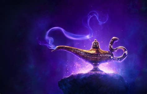 Wallpaper lamp, Aladdin, Genie for mobile and desktop, section разное, resolution 1920x1080 ...