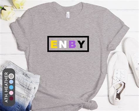 Enby Flag Color Shirt Enby Pride Enby Rights Nonbinary Flag | Etsy