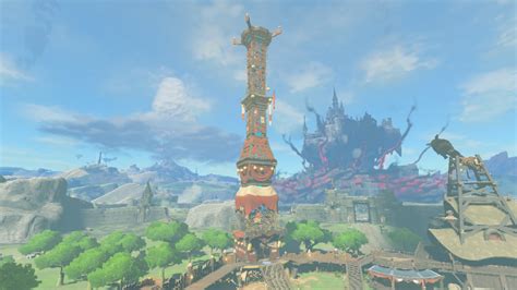 Lookout Landing Skyview Tower - Zelda Wiki