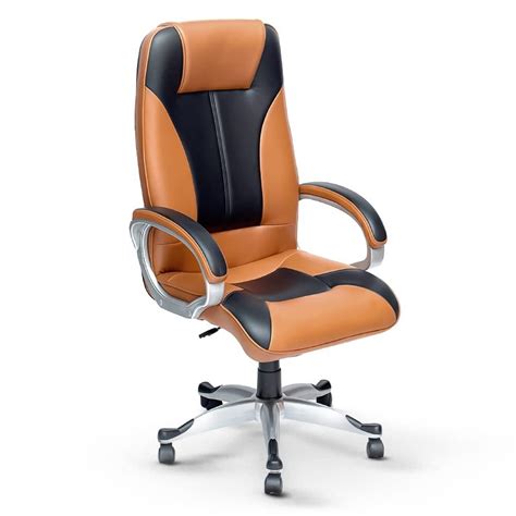 Leather High Back Boss Office Chair, Adjustable Arm at best price in Dombivli