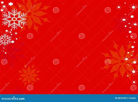 Snowflakes on red stock vector. Illustration of print - 6810169