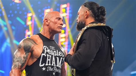 The Rock Confronts Roman Reigns 2024 - Bari Mariel