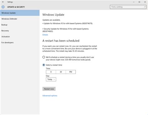 How to schedule when Windows 10 updates restart your PC | ITworld