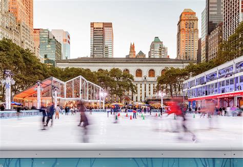 Bryant Park Skating Rink, New York Photograph by Art Calapatia - Fine ...