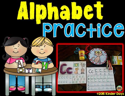 78 pages of alphabet fun (3 pages for each letter)…these activities are interactive and can be ...