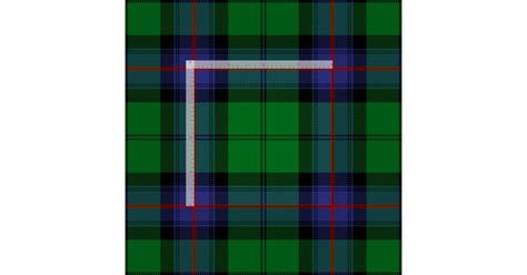 Armstrong Scottish Clan Tartan Fabric | Zazzle