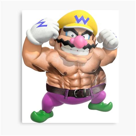 Wario Meme Wall Art | Redbubble