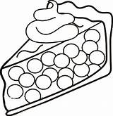 Pie Coloring Page At GetColoringscom  Free Printable Colorings pages sketch template