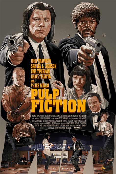 Pulp Fiction Movie Poster