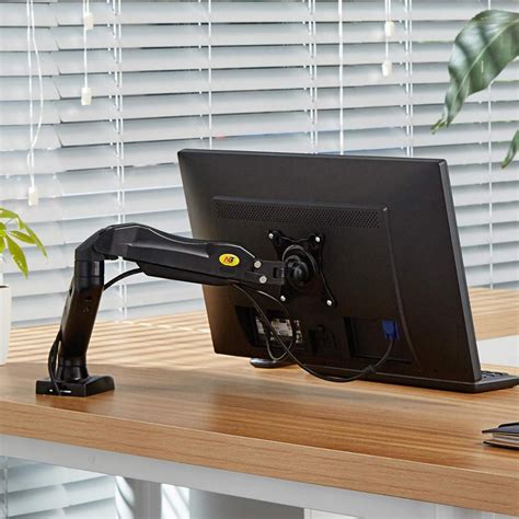 17''-27'' Desktop LED Monitor Holder NB F80 Computer Screen Monitor Mount Stand Full Motion ...