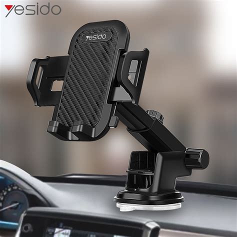 Super Strong Car Phone Holder with Silicone Suction Cup Holder Mobile Phone Stand YESIDO ...