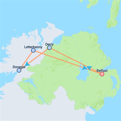 Northern Ireland & Donegal 6-Day Tour | On The Go Tours