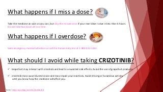 Crizotinib cost, dosage, uses, side effects