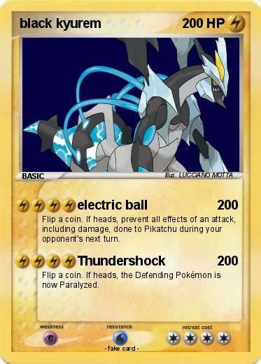 Pokémon black kyurem 574 574 - electric ball - My Pokemon Card