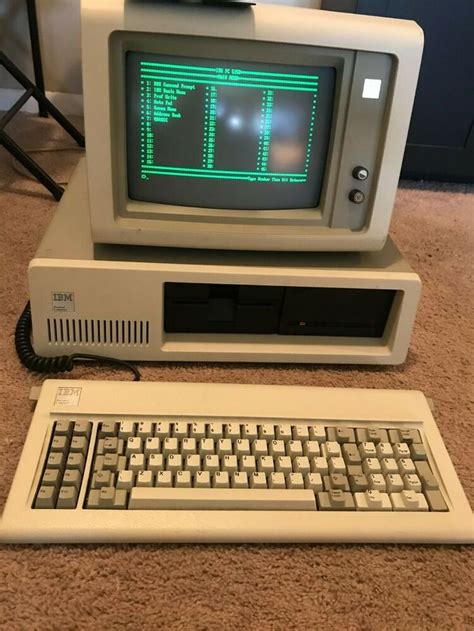 1980's IBM 5150 PC Personal Computer Working in used condition #afflink ...