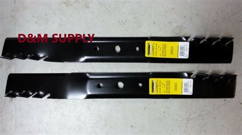 Set of 2 mulching mower blades to Fit John Deere 42" GX20249 Fits L100 & 100 - Everything Else