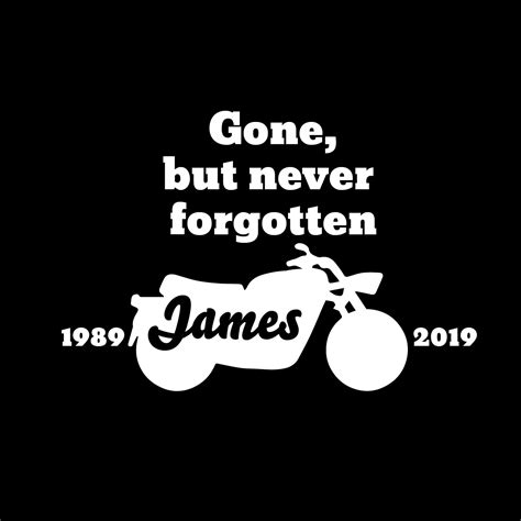 Motorcycle Angel Angel Decal Memorial Decal in Memory of - Etsy