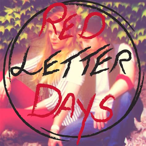 Red Letter Days is on StageIt