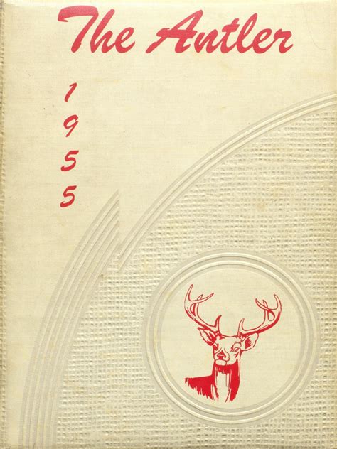 1955 yearbook from Bonanza High School from Bonanza, Oregon for sale