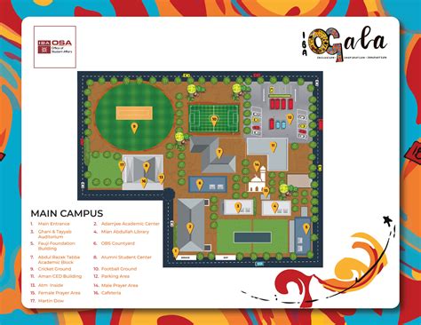 Campus Maps - Office of Student Affairs (OSA) IBA Karachi