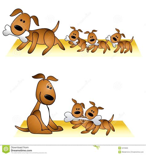 2 Dogs Clipart | Free download on ClipArtMag