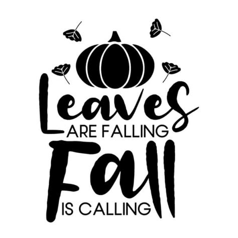 Download Free Falling Leaves SVG File for Cricut Explore Air 2 Quotes Online - Creative Fabrica