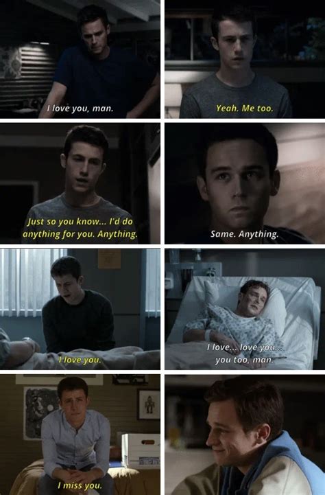 13RW Clay x Justin | 13 reasons why aesthetic, 13 reasons why reasons, 13 reasons why netflix