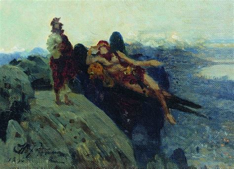 Temptation of Christ - Repin Ilya - WikiArt.org