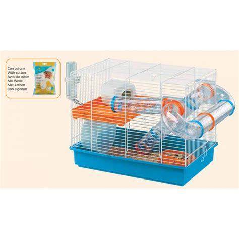 Ferplast Laura Hamster Cage Complete With Tubes | Feedem