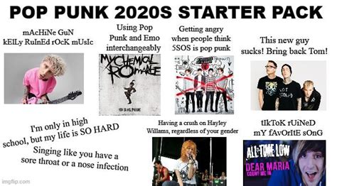 Pop Punk 2020s Starter Pack | /r/starterpacks | Starter Packs | Know Your Meme