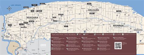 Map – Niagara Wine Trail, USA