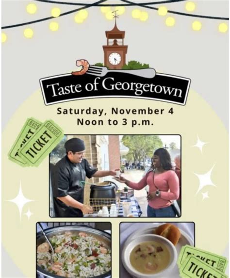 The Taste of Georgetown | Historic Georgetown SC