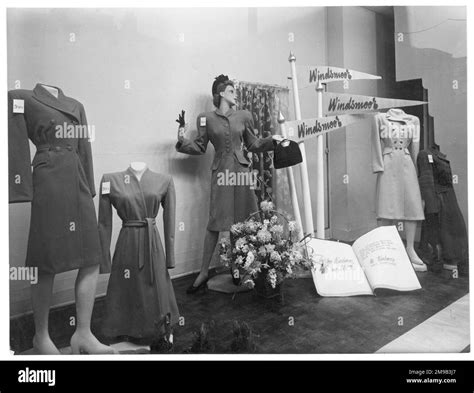 1950s window display Cut Out Stock Images & Pictures - Alamy