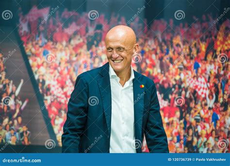 Pierluigi Collina Famous Football Referee Editorial Stock Image - Image ...