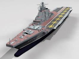 Aircraft Carrier 3D Models Free Download - CadNav