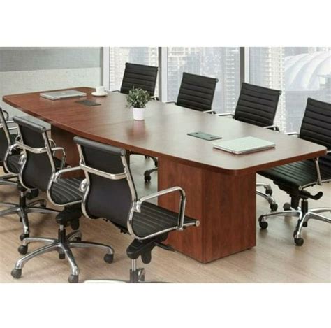 Brown Rectangular Wooden Office Conference Table, Seating Capacity: 8person at Rs 1250 in Thane