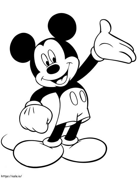 Folhas para colorir do Mickey Mouse O melhor do Mickey Mouse e seus amigos para colorir