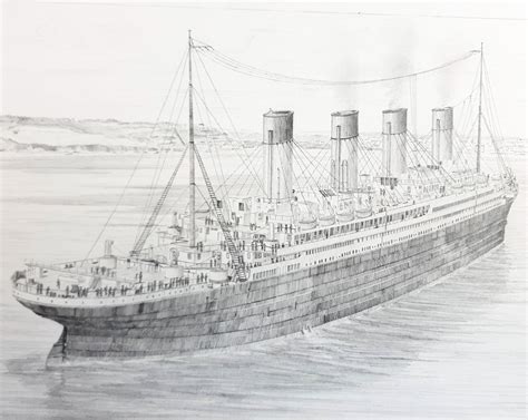 Titanic Drawing