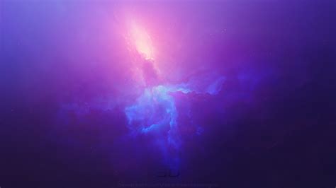 Purple Space Cosmos Abstract 4k Wallpaper,HD Digital Universe ...