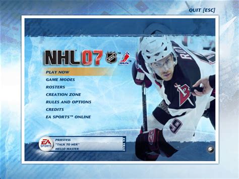 Download NHL 07 (Windows) - My Abandonware