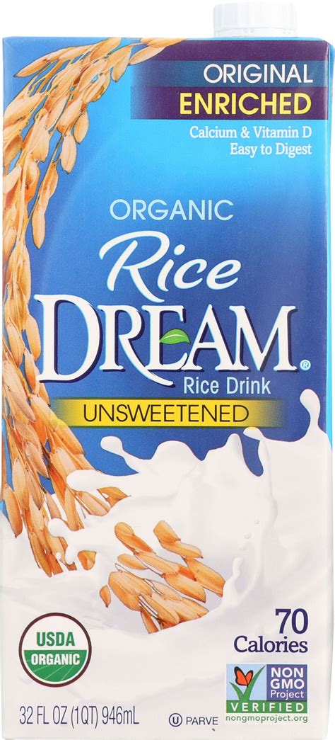 Rice Dream Rice Milk Nutrition Facts - Nutrition Ftempo