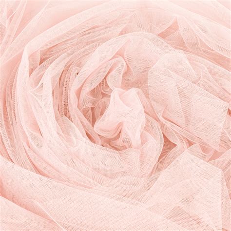 Soft Tulle Fabric Roll 54" x 40 yds - Blush– CV Linens